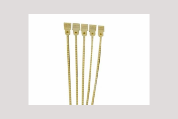 Off White PVC Plastic Seal Tag - Image 2