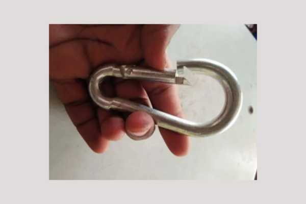 Silver Iron Bolt Snap Hooks, Size/Capacity: 10 mm & 8mm - Image 2