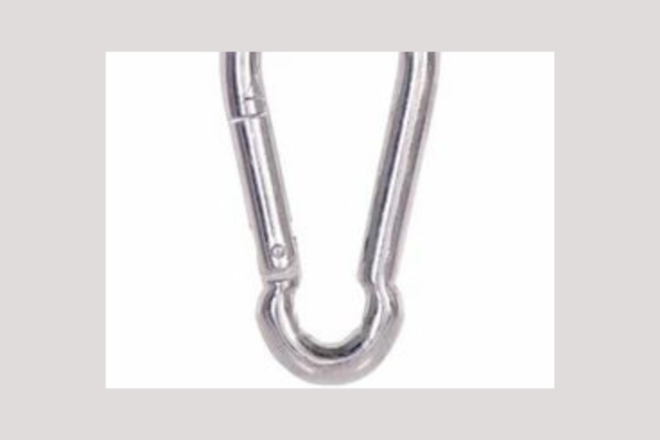 Silver Iron Bolt Snap Hooks, Size/Capacity: 10 mm & 8mm